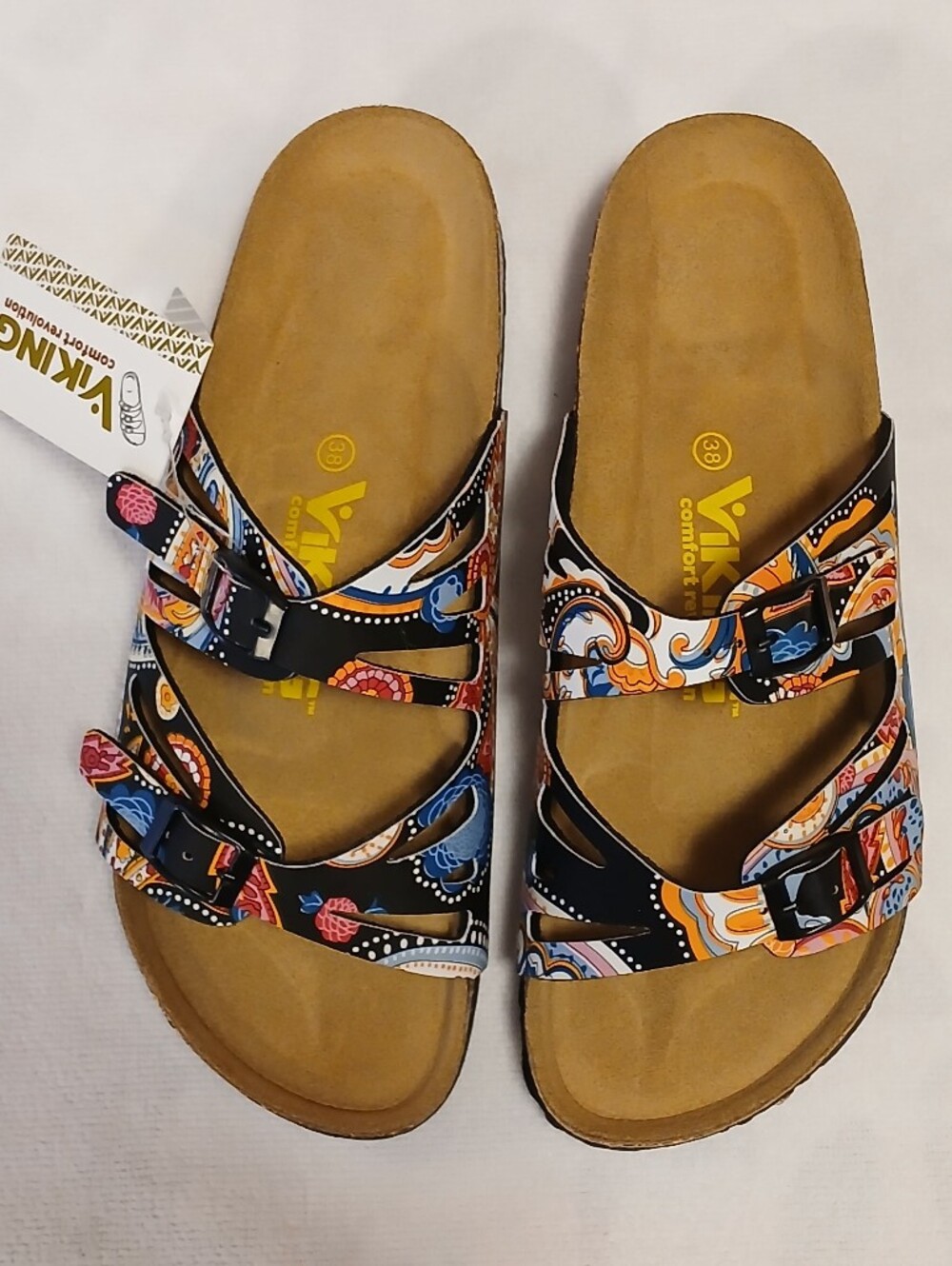 NWT Viking Whistler Two Strap Sandals Size 38 EU or 7/7.5 Ladies